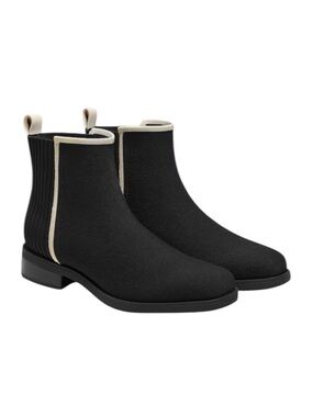 Vivaia Celina Square Toe Chelsea Ankle boots Size 36 Black 5 Office Weekend